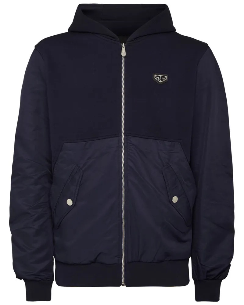 Philipp Plein Iconic Hoodie - Blau Blau