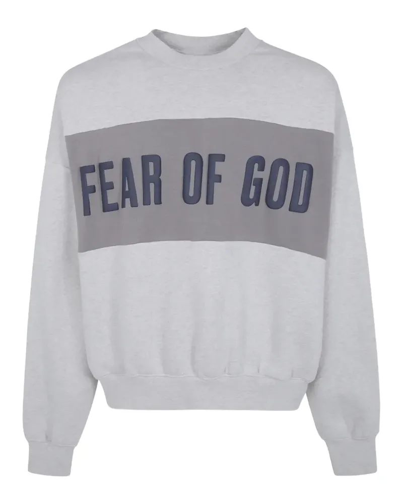 Fear of God Cropped-Sweatshirt - Grau Grau