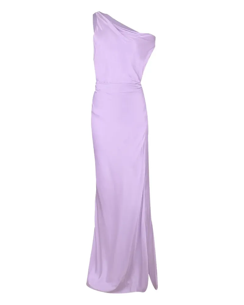 The Sei cowl-neck asymmetric dress - Violett Violett