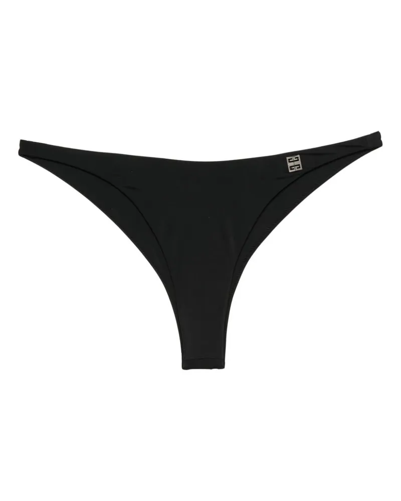 Givenchy Bikinihöschen mit 4G-Schild - Schwarz Schwarz