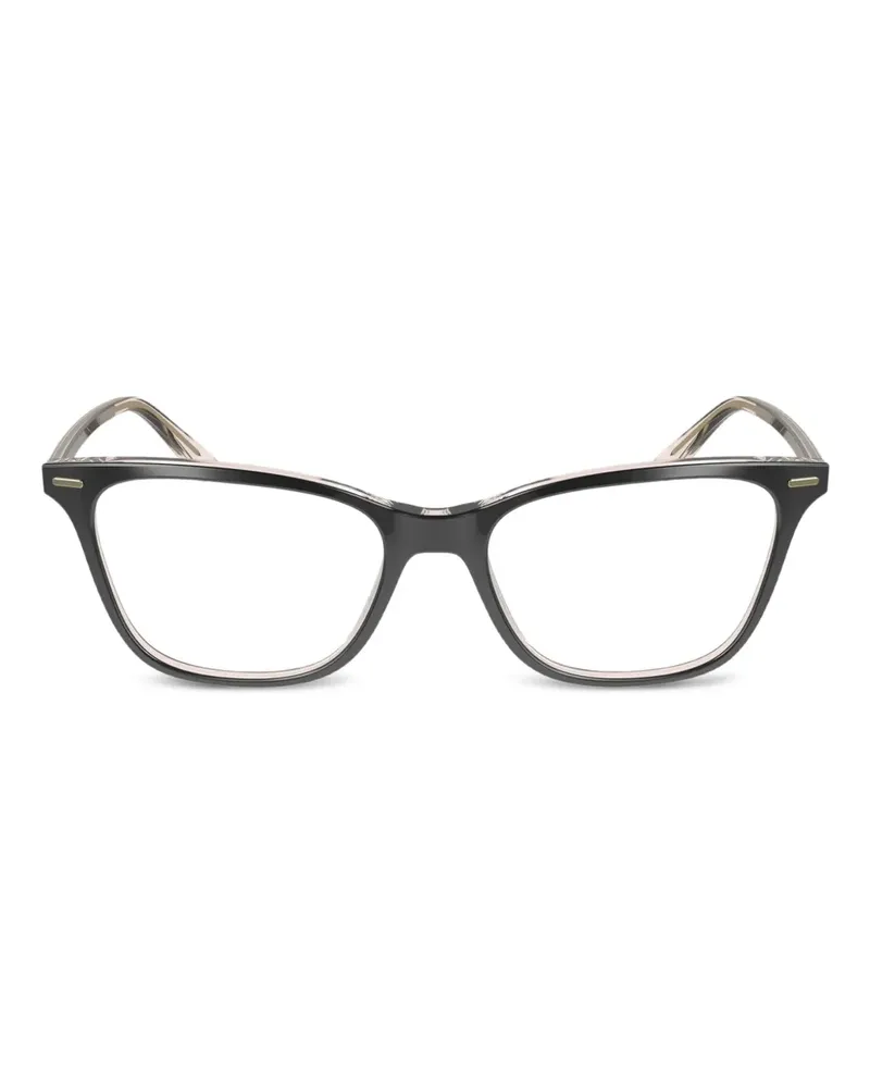 Calvin Klein Brille mit Cat-Eye-Gestell - Schwarz Schwarz