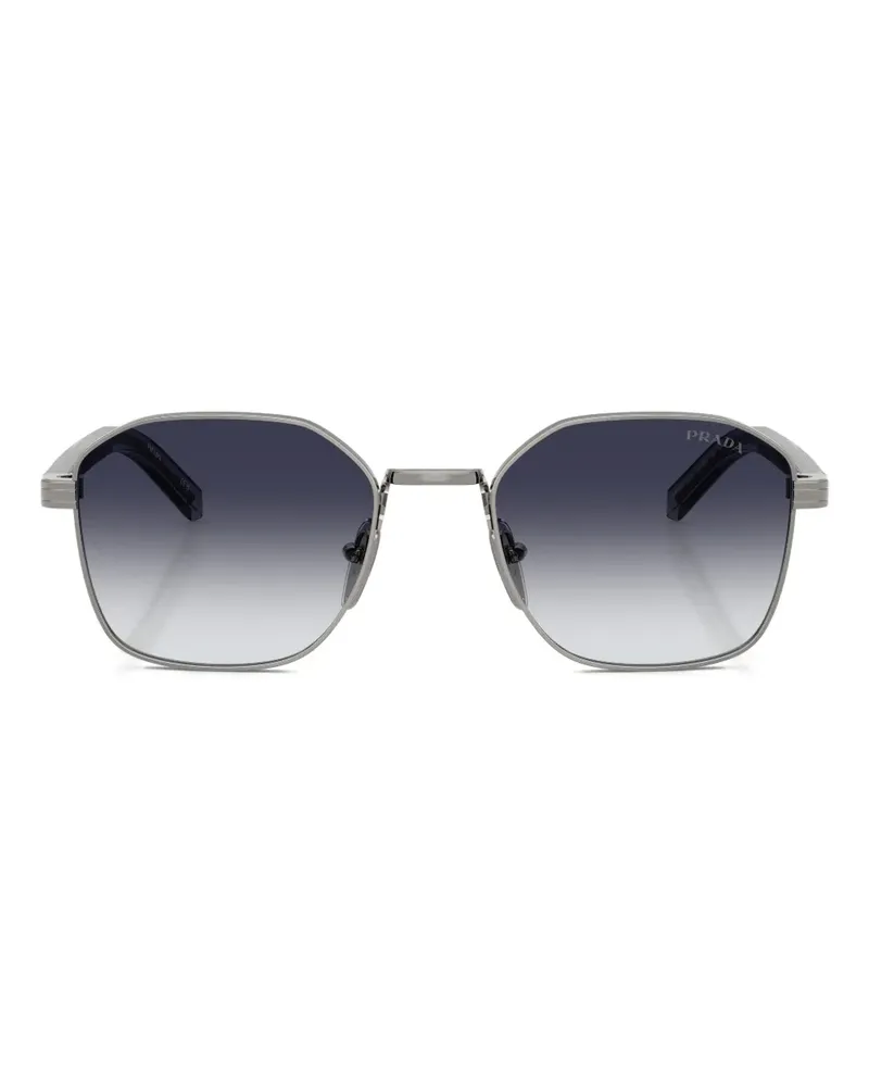 Prada geometric-frame sunglasses - Grau Grau