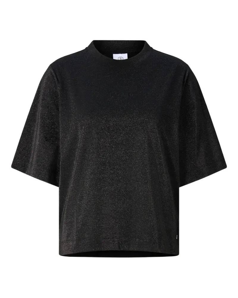 Bogner Dorothy T-Shirt mit Schimmereffekt - Schwarz Schwarz