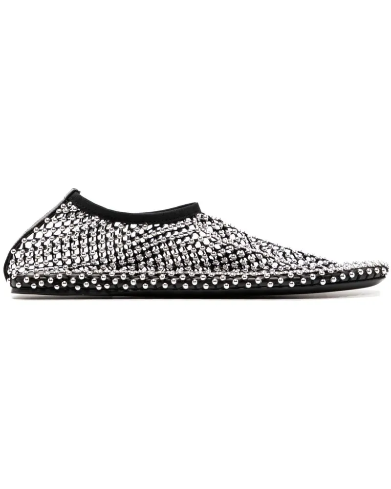 Christopher Esber Minette Ballerinas mit Nieten - Schwarz Schwarz