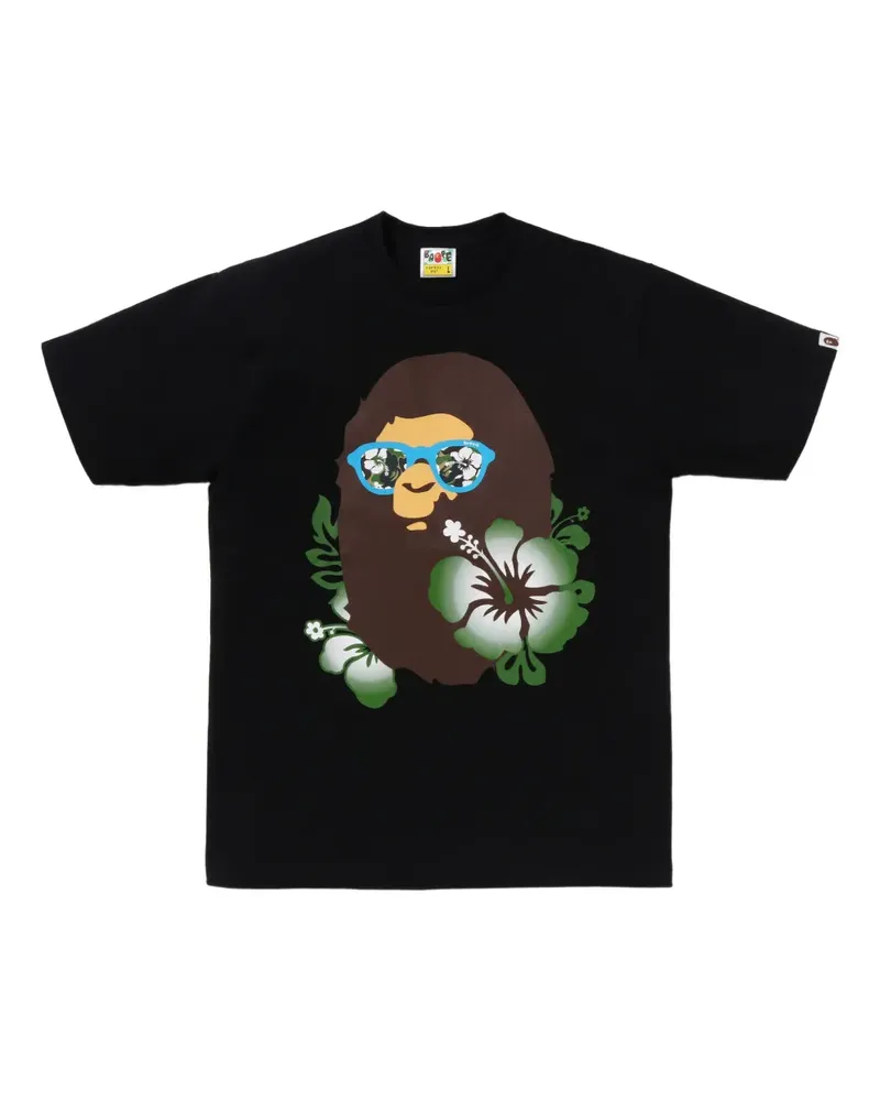 BAPE ABC Resort T-Shirt - Schwarz Schwarz