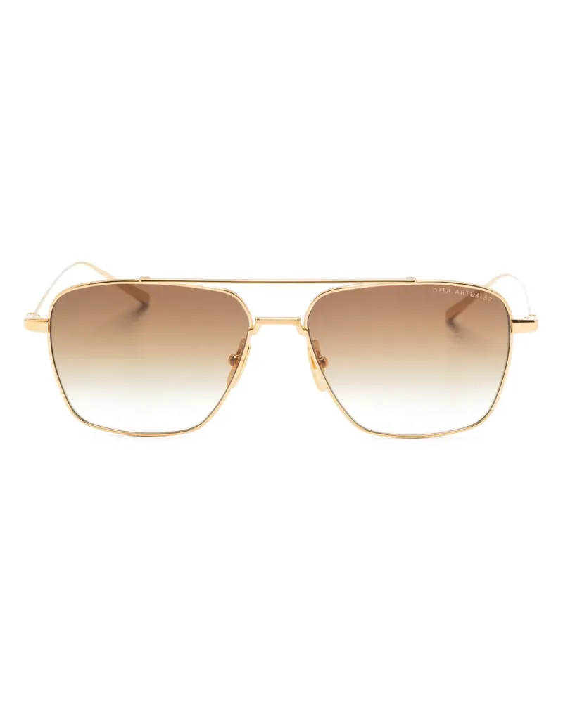 DITA Klassische Pilotenbrille - Gold Gold