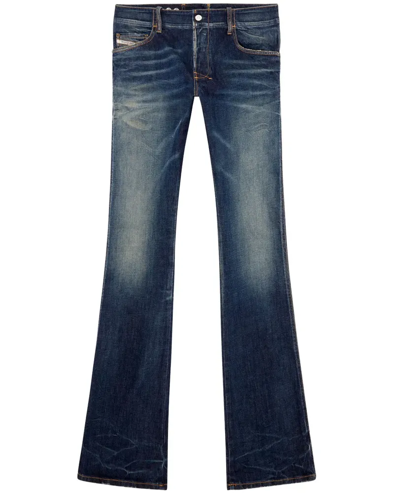Diesel Tief sitzende D-Backler Jeans - Blau Blau