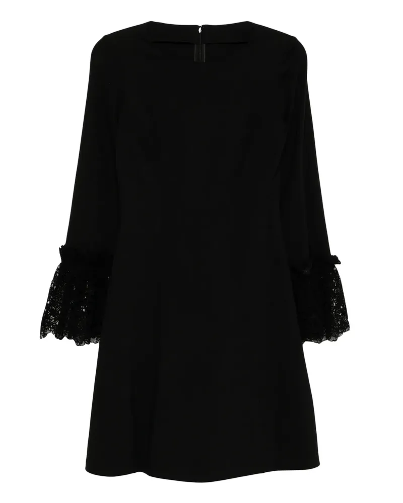 Saiid Kobeisy Minikleid aus Spitze - Schwarz Schwarz