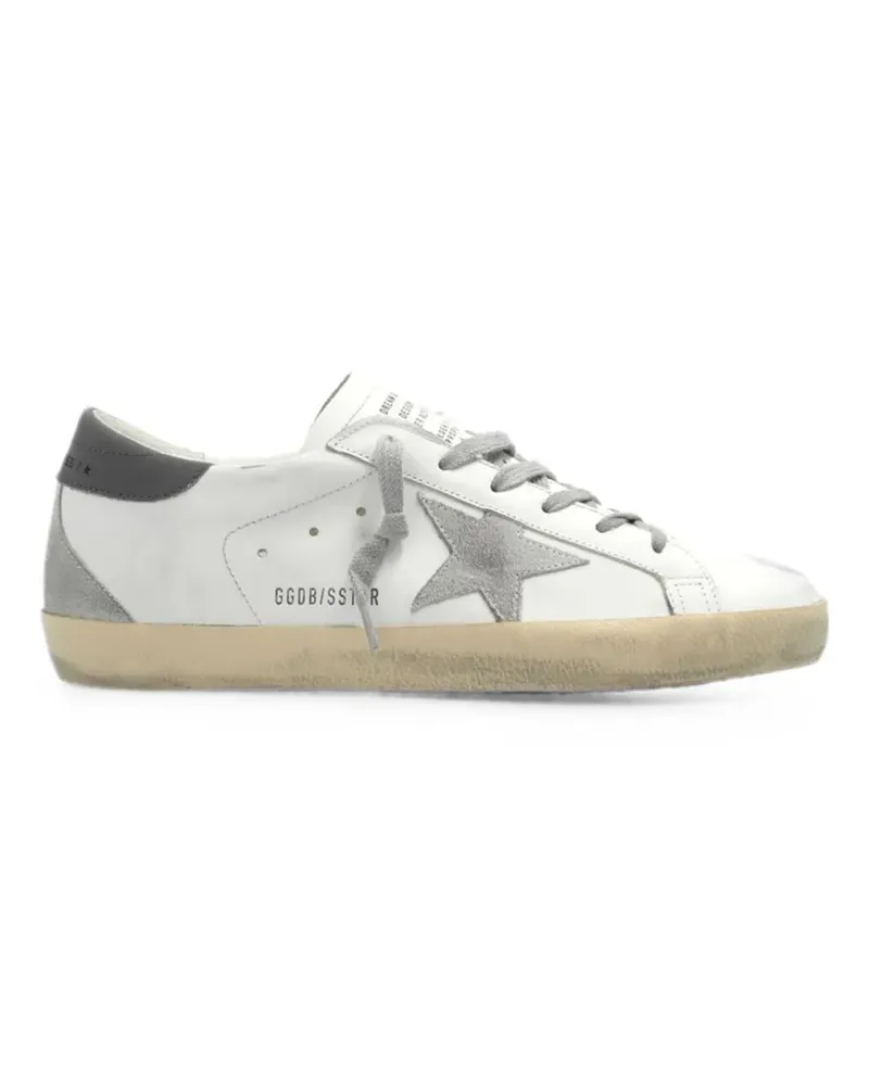 Golden Goose Super-Star Sneakers aus Wildleder - Weiß Weiß