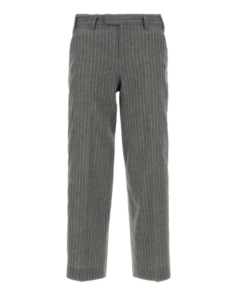 PT TORINO Emma pinstripe trousers - Grau Grau
