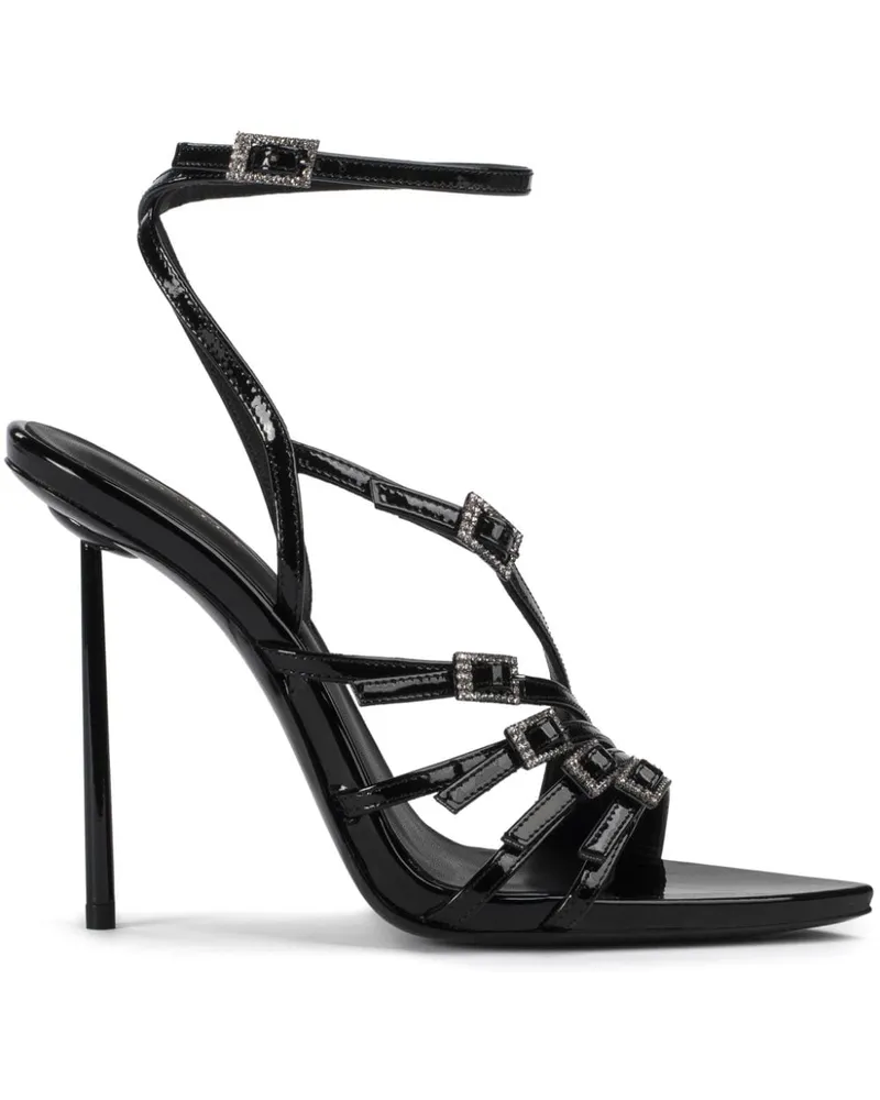 Le Silla Scarlet Sandalen 120mm - Schwarz Schwarz