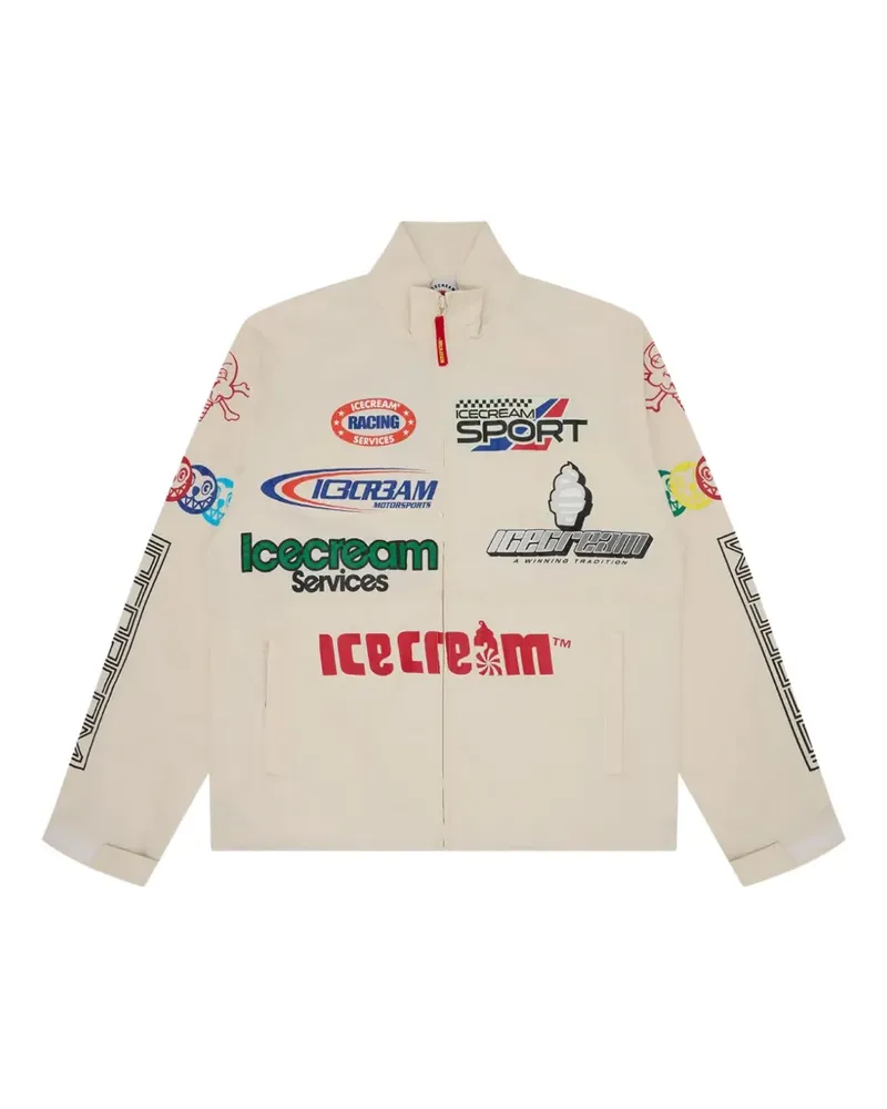 ICECREAM Pit Crew Sportjacke mit Reißverschluss - Nude Nude
