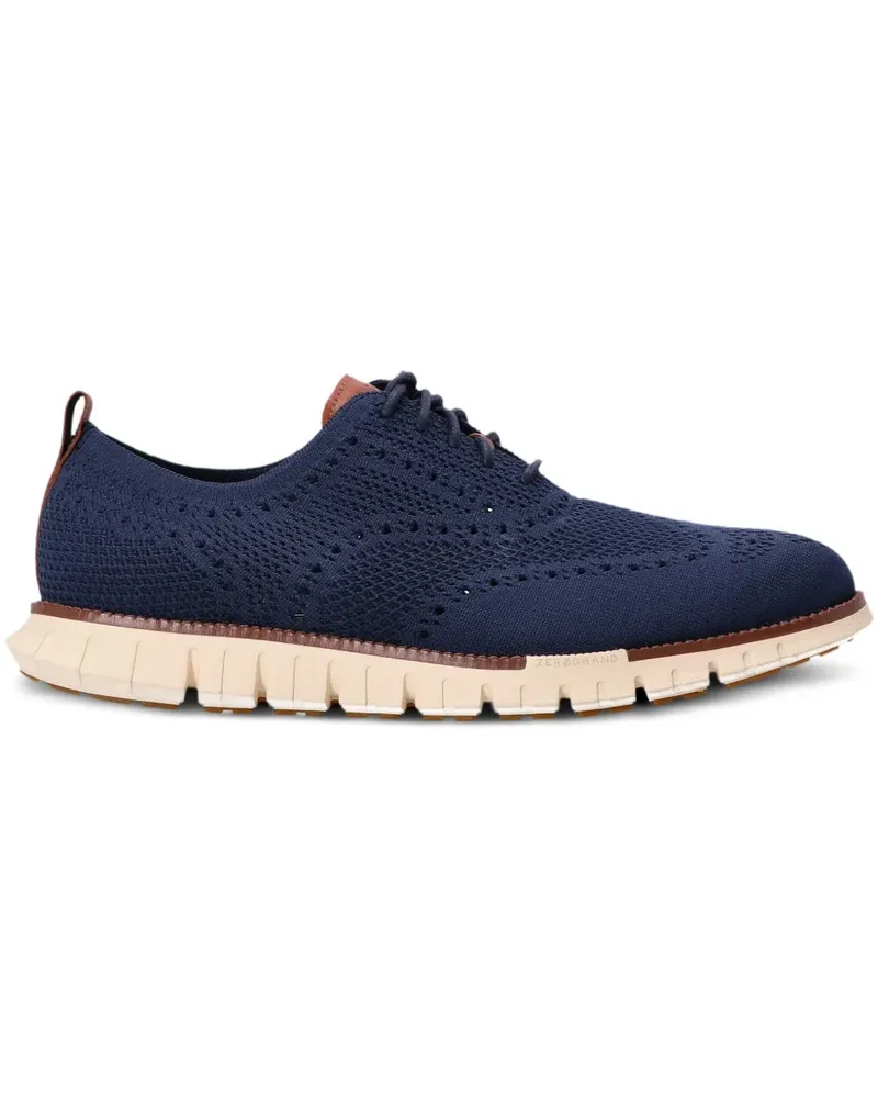 COLE HAAN Gestrickte Derby-Schuhe - Blau Blau