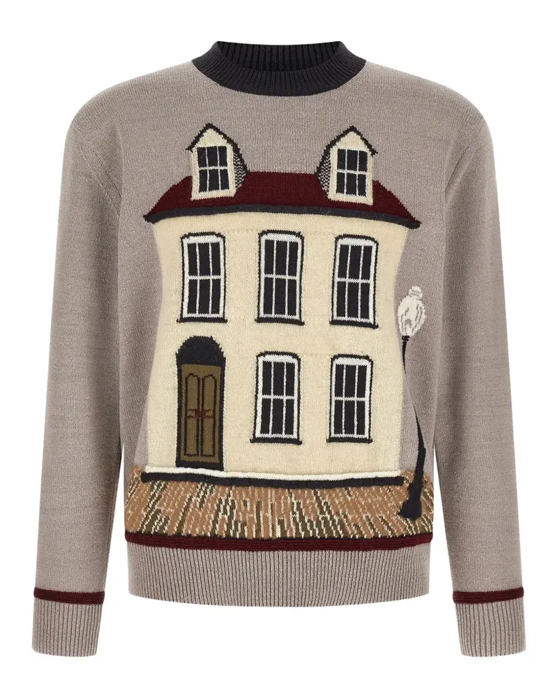 Junya Watanabe Pullover mit Rundhalsausschnitt - Nude Nude