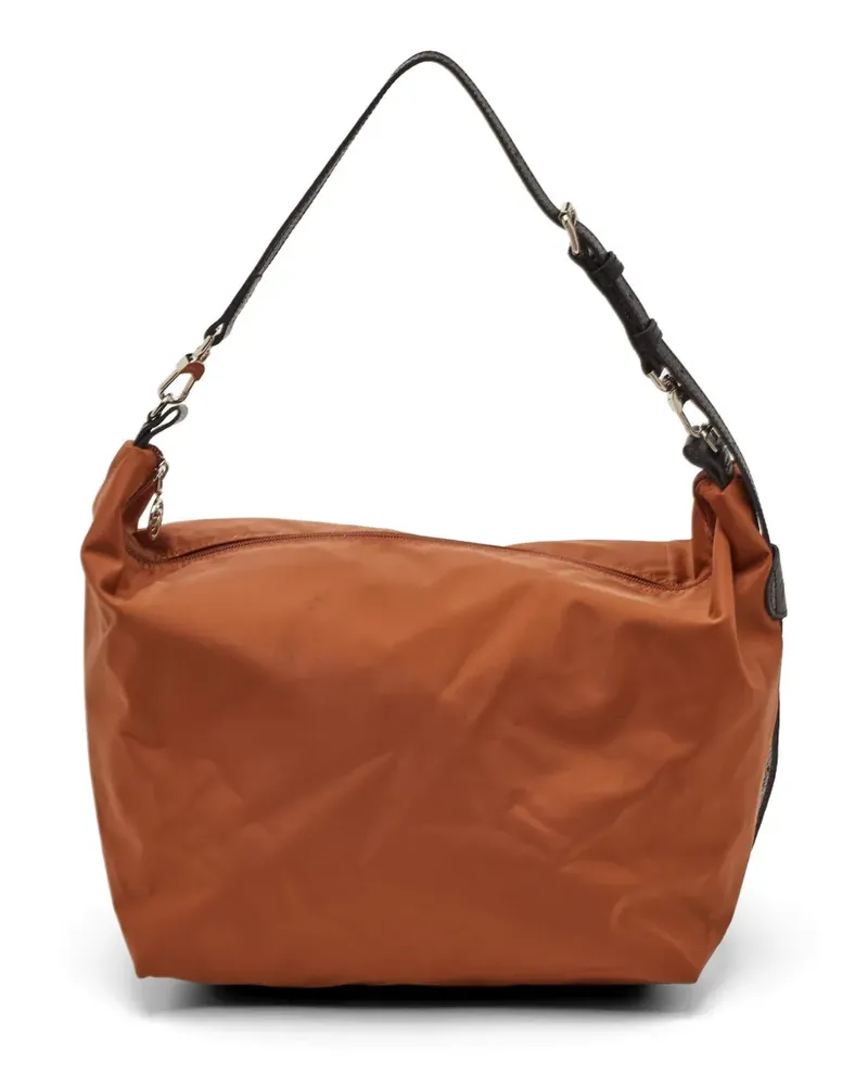 Longchamp medium Le Slouchy shoulder bag - Braun Braun