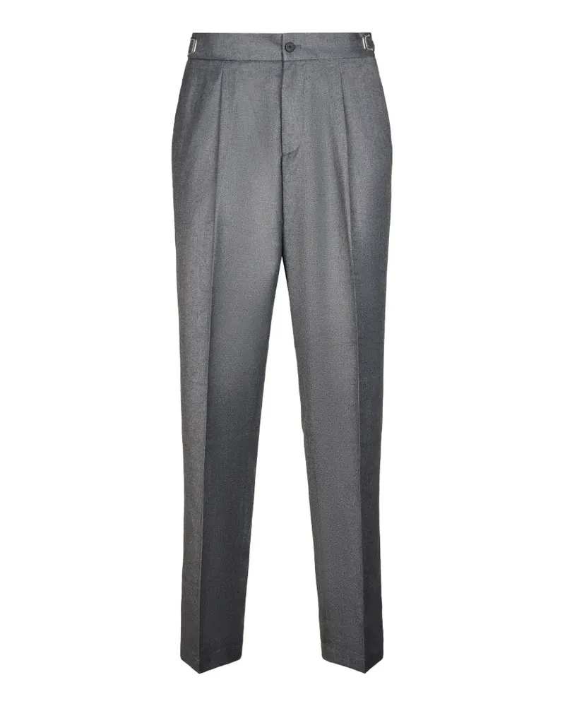 Cellar Door pleated side-adjuster trousers - Grau Grau