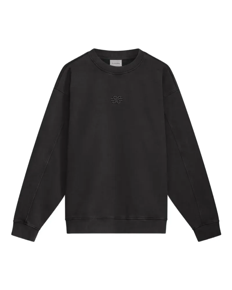 Filling Pieces logo-embroidered sweater - Schwarz Schwarz