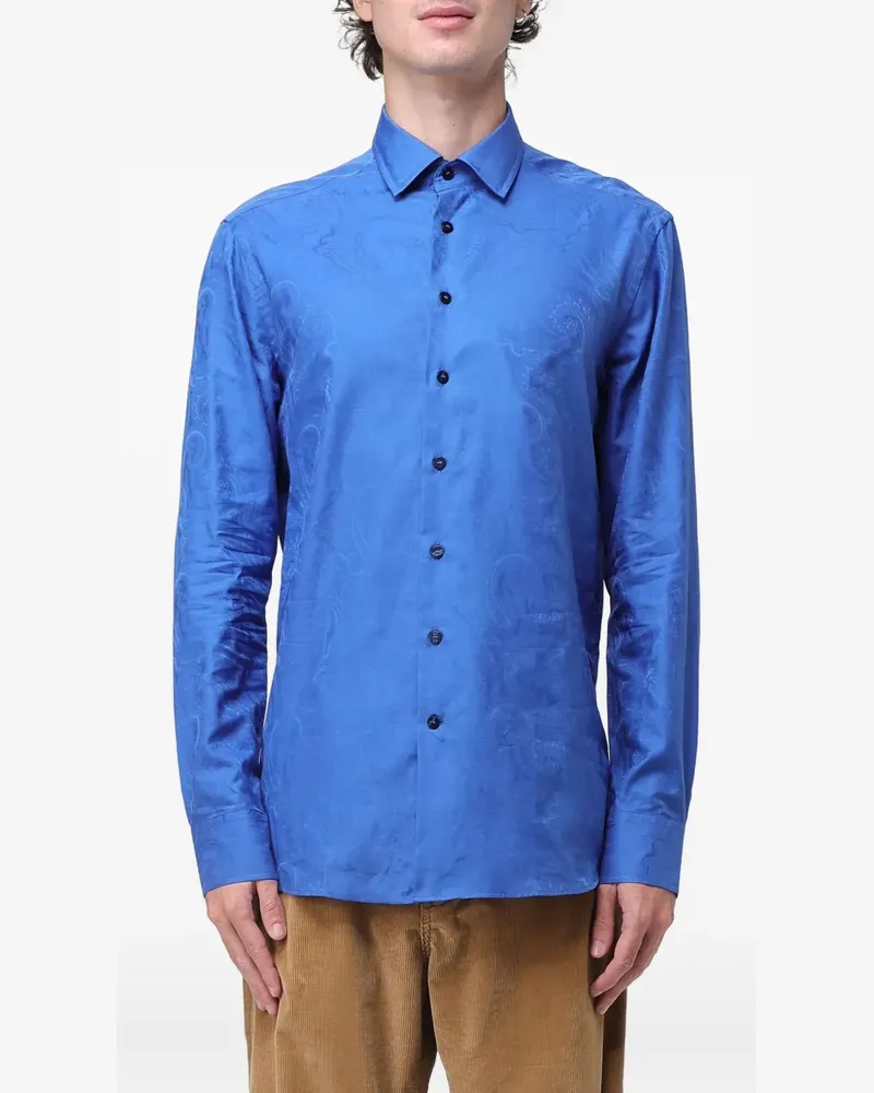 Etro paisley shirt - Blau Blau