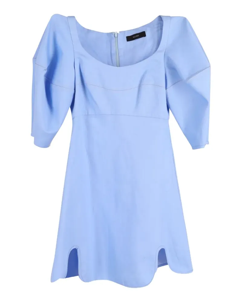 ELLERY distance cone sculptural sleeve dress - Blau Blau