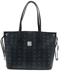 MCM Mittelgroße wendbare Liz Tote Bag Schwarz