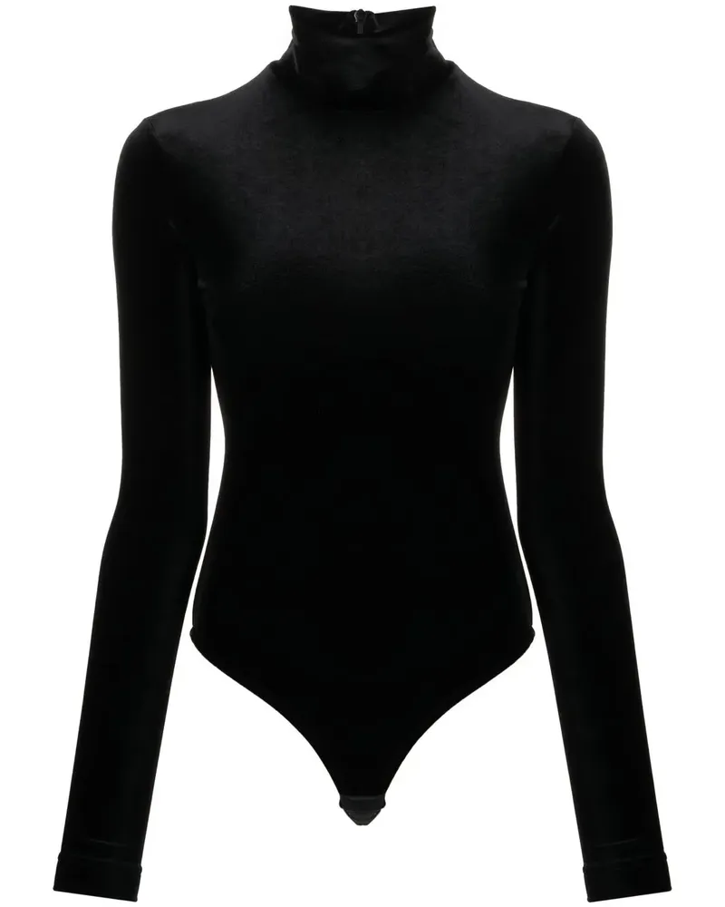 Dolce & Gabbana Oberteil mit Rollkragen - Schwarz Schwarz