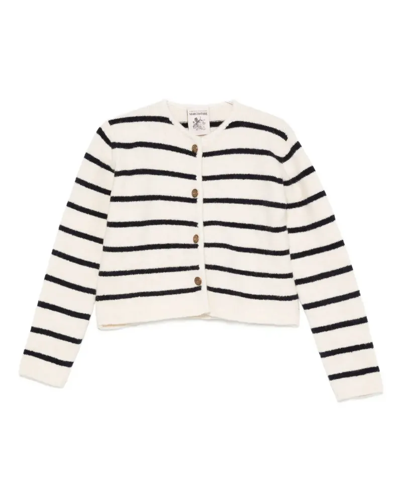 Semicouture Lea Cardigan - Weiß Weiß