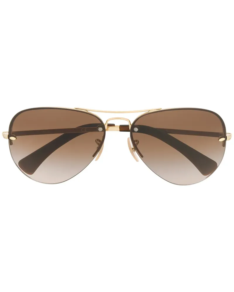 Ray Ban Klassische Pilotenbrille - Gold Gold