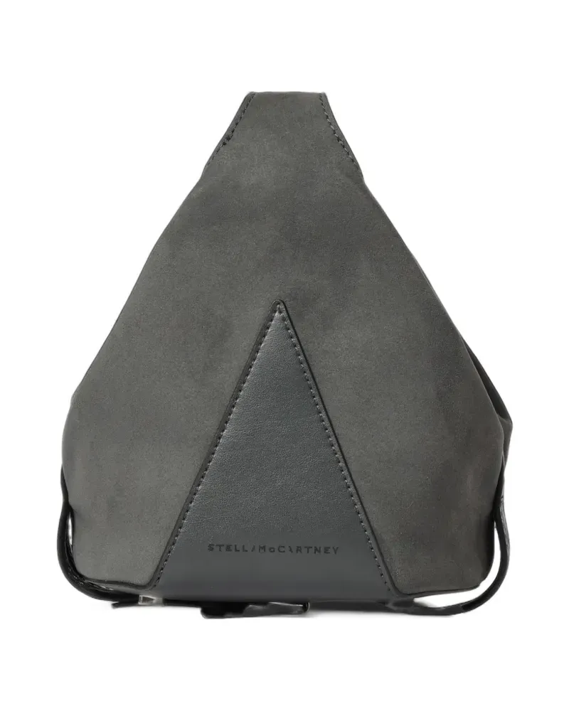 Stella McCartney Appaloosa Mini-Tasche mit Logo-Prägung - Grau Grau