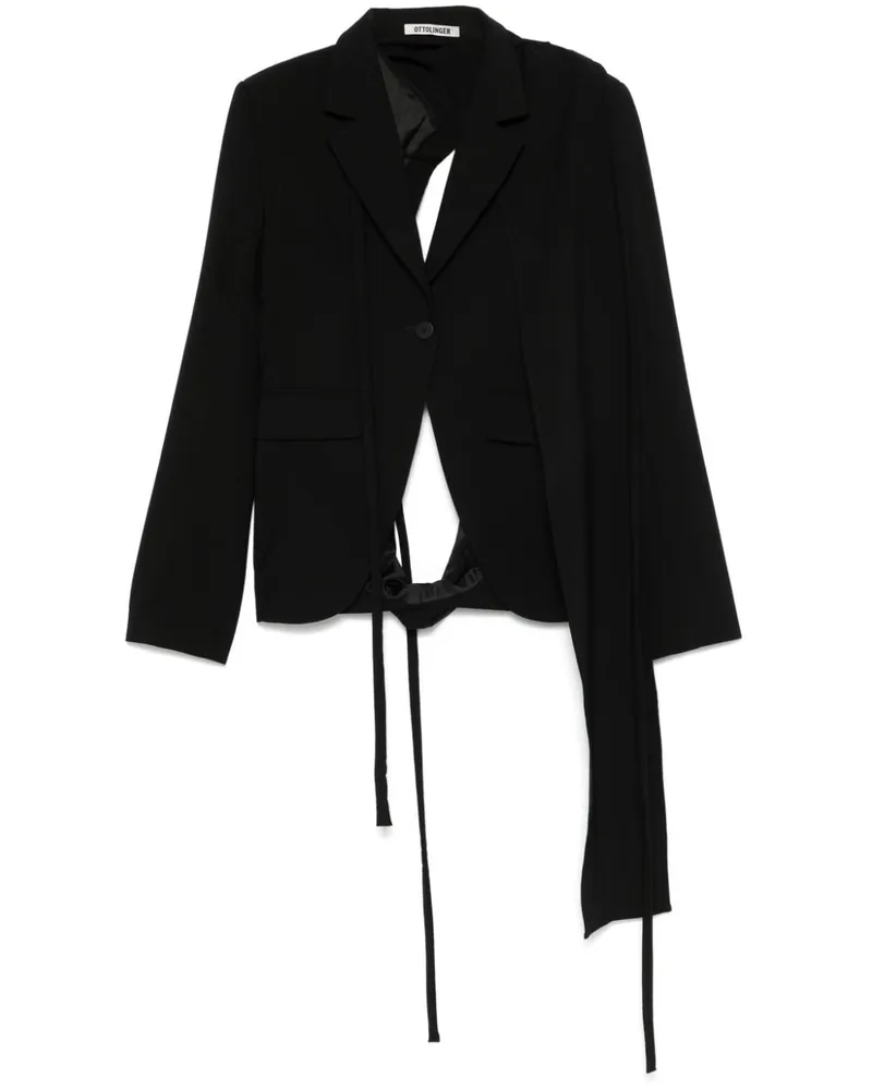 OTTOLINGER Rückenfreier Blazer - Schwarz Schwarz