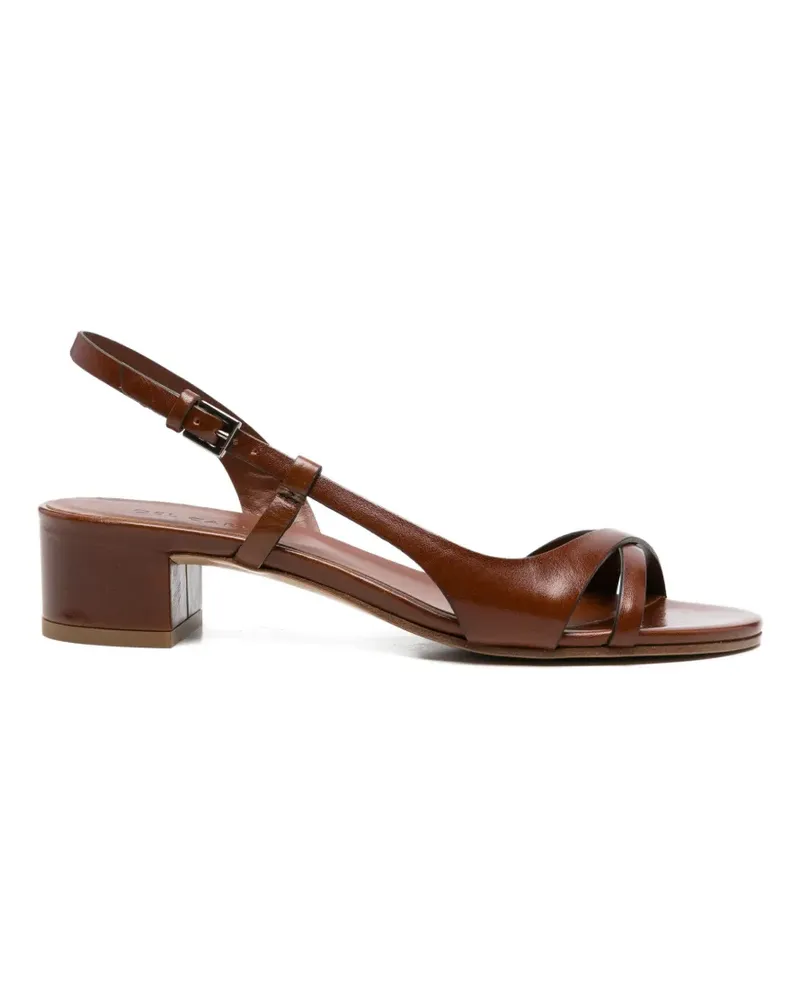 Roberto del Carlo Ann strappy sandals - Braun Braun