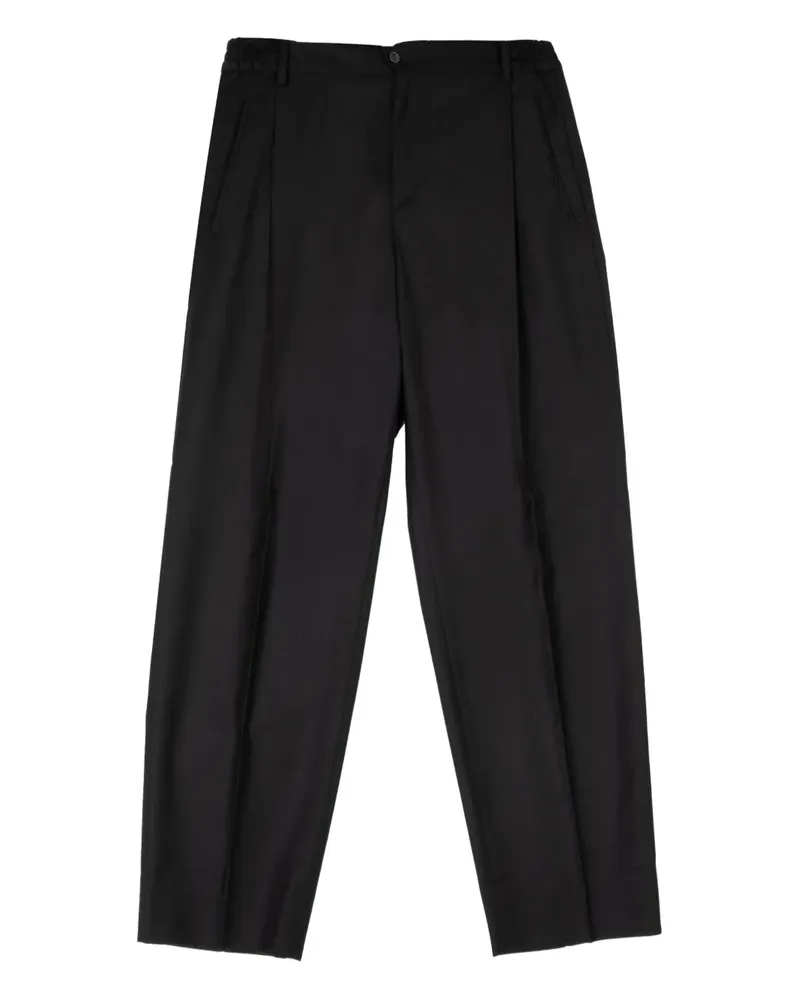 Briglia 1949 Plissierte Hose - Schwarz Schwarz