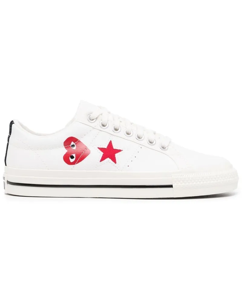 Comme des Garçons x Converse One Star Sneakers - Weiß Weiß