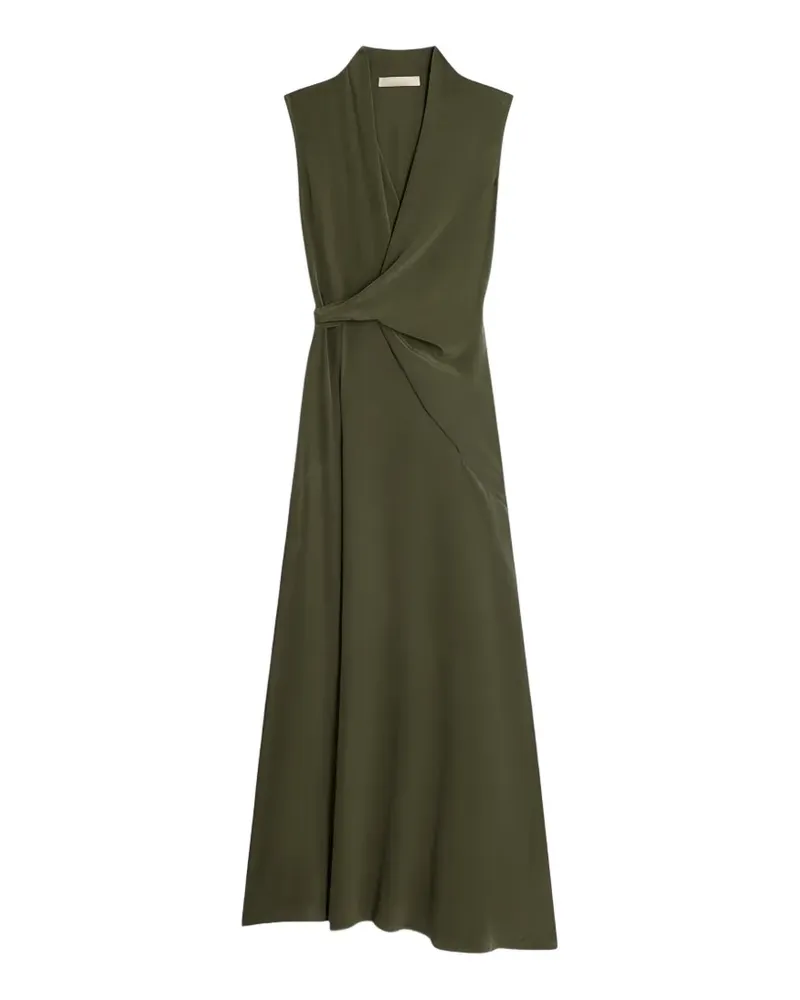 Vanessa Bruno Faye twisted sleeveless maxi dress - Grün Grün