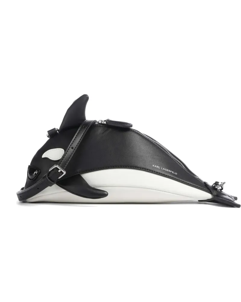 Karl Lagerfeld Ikon orka cross body bag - Schwarz Schwarz