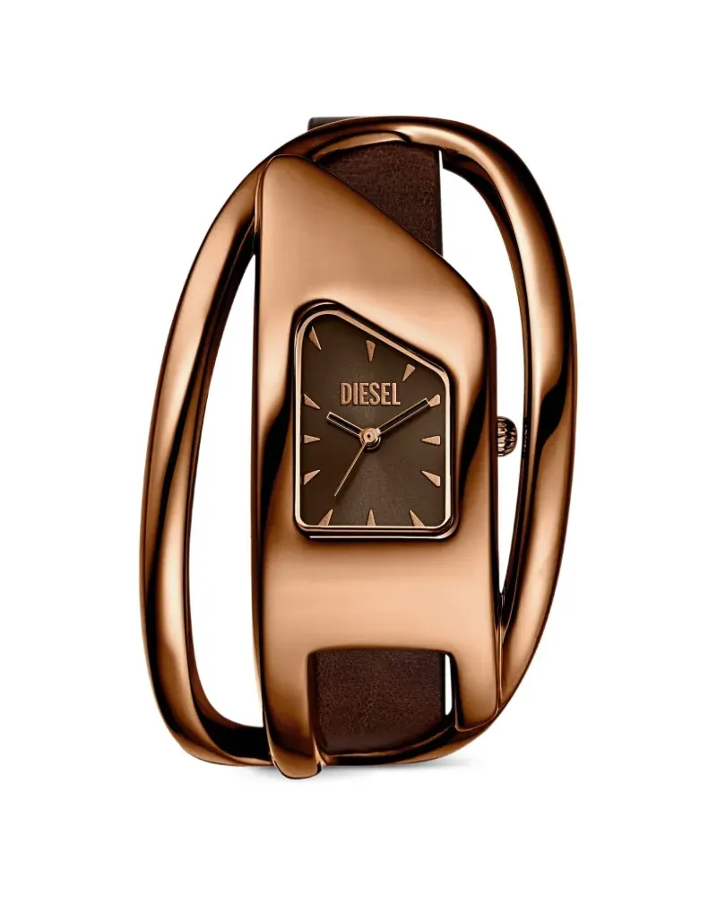 Diesel Armbanduhr aus Edelstahl 44mm - Braun Braun