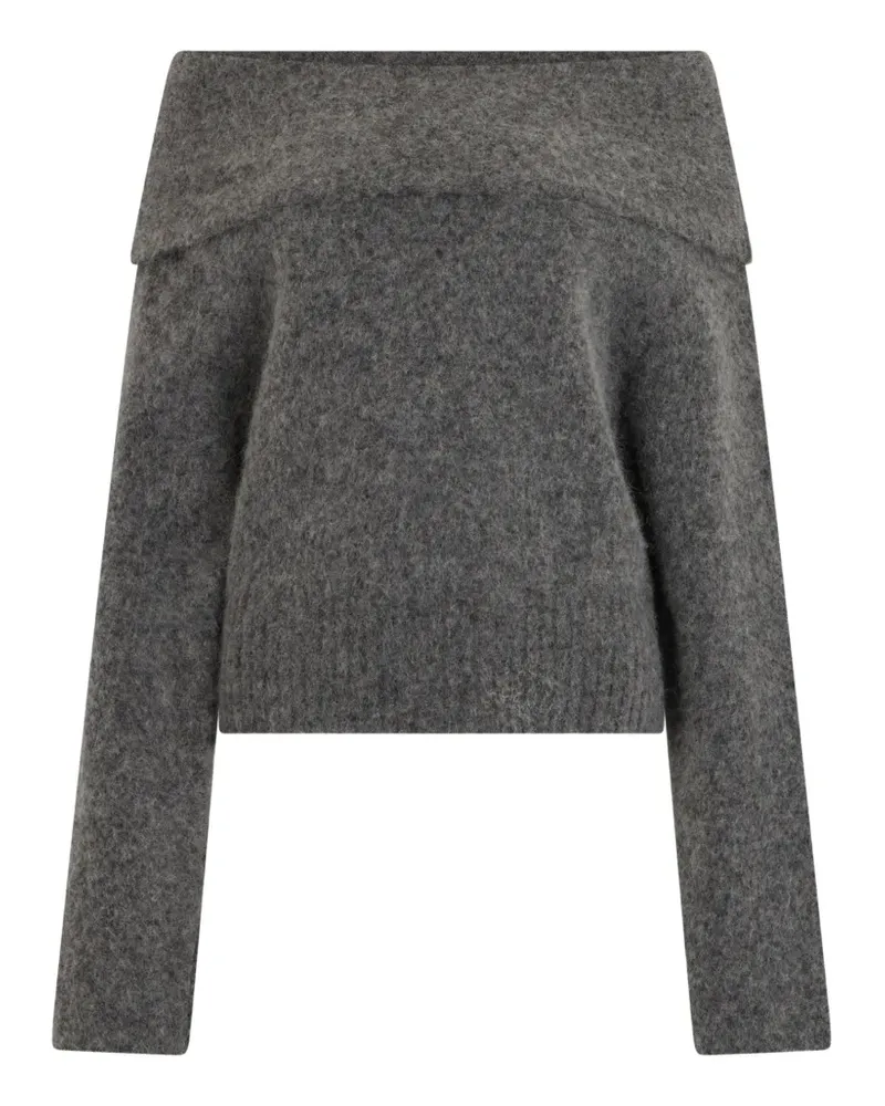 Giuseppe di Morabito Schulterfreier Pullover - Grau Grau