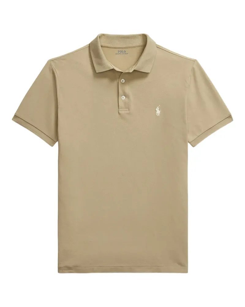 Ralph Lauren Schmales Poloshirt - Nude Nude