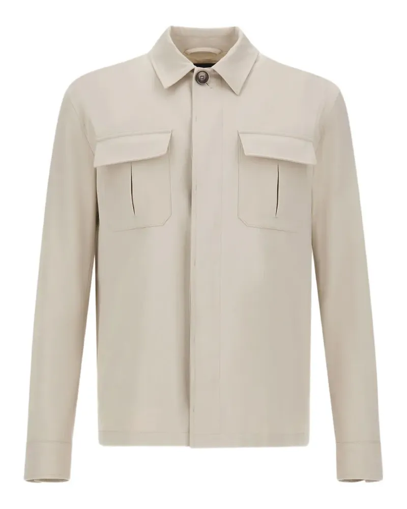 Herno Hemdjacke mit Klappentaschen - Nude Nude
