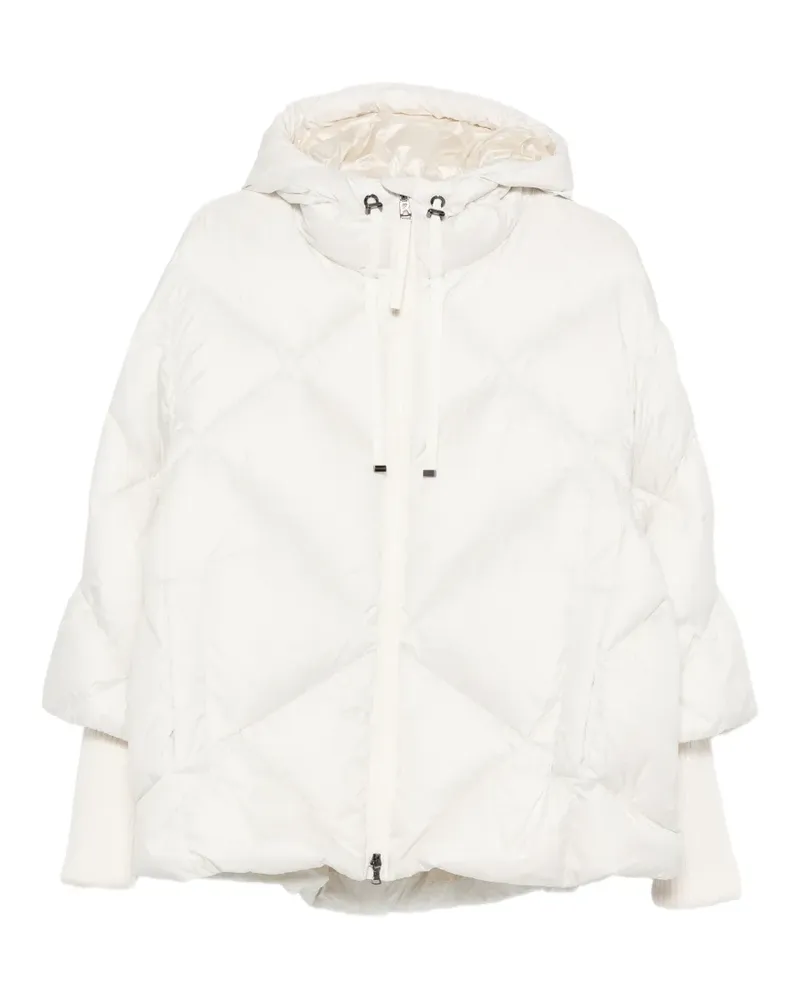 Bogner Gesteppte Sheryl Kapuzenjacke - Weiß Weiß