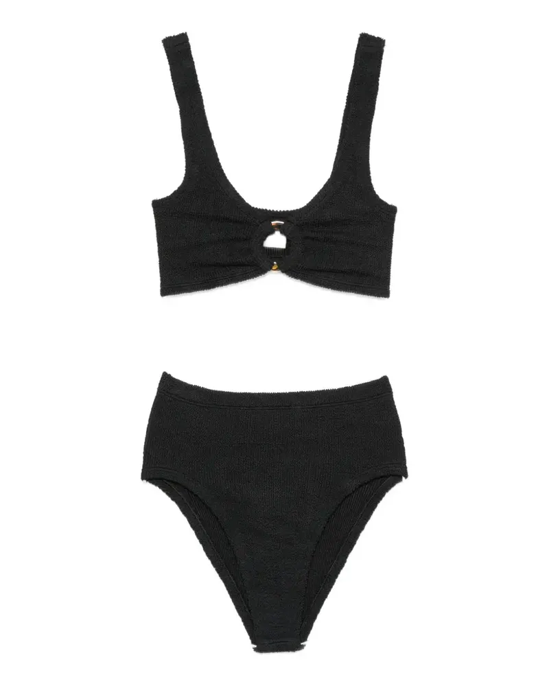 Hunza G Nadine hoop bikini - Schwarz Schwarz