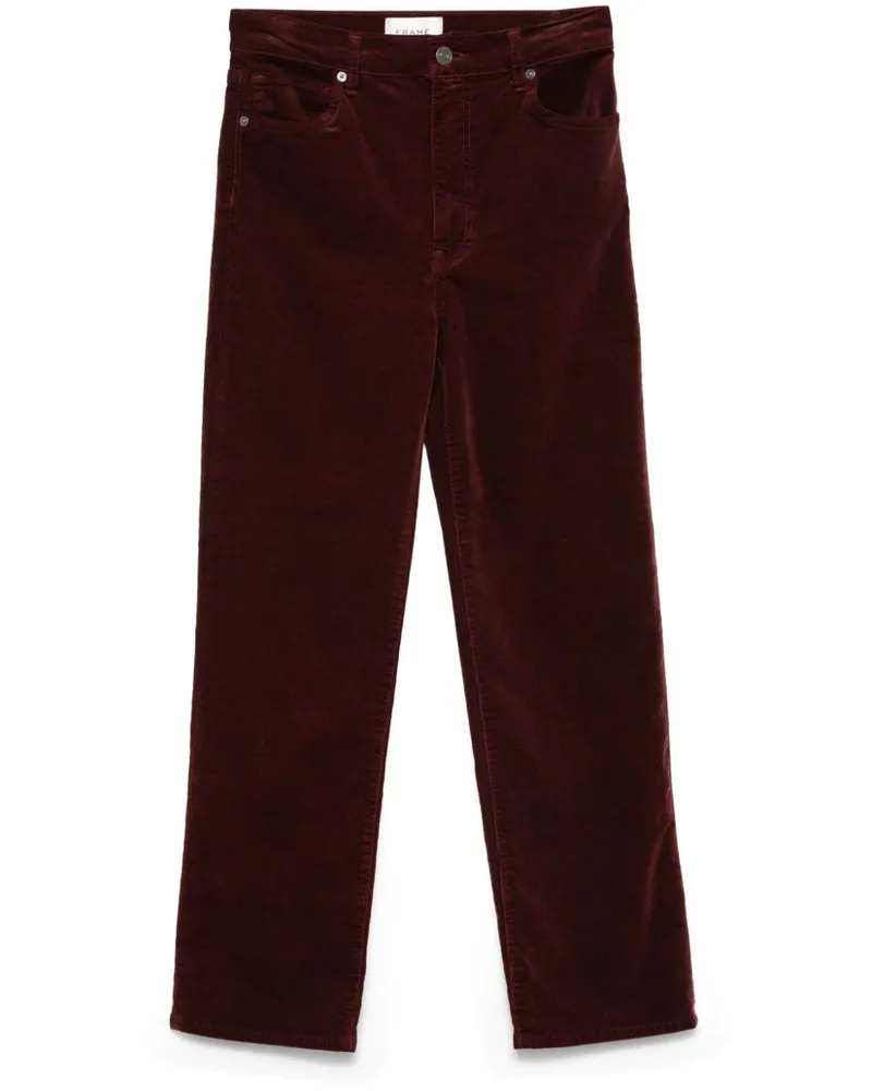 Frame Denim Klassische Cordhose - Rot Rot