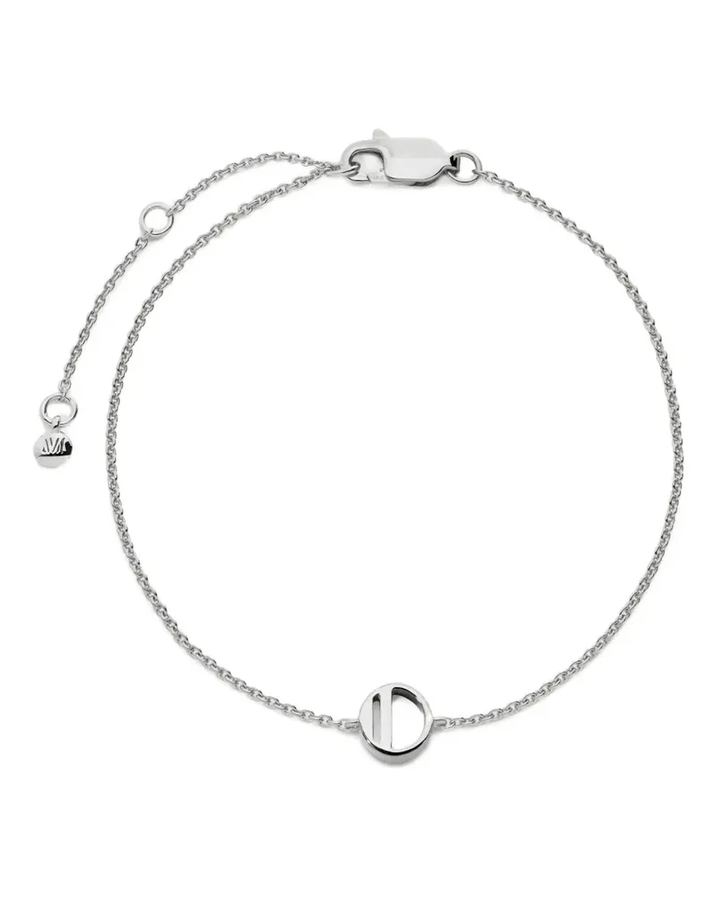 Monica Vinader Armband mit Initialen - Silber Silber