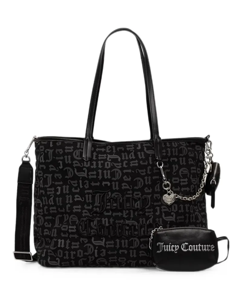 Juicy Couture logo-print tote bag - Schwarz Schwarz