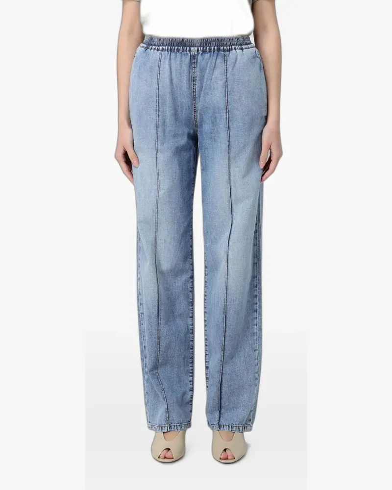 Fabiana Filippi straight-leg denim jeans - Blau Blau
