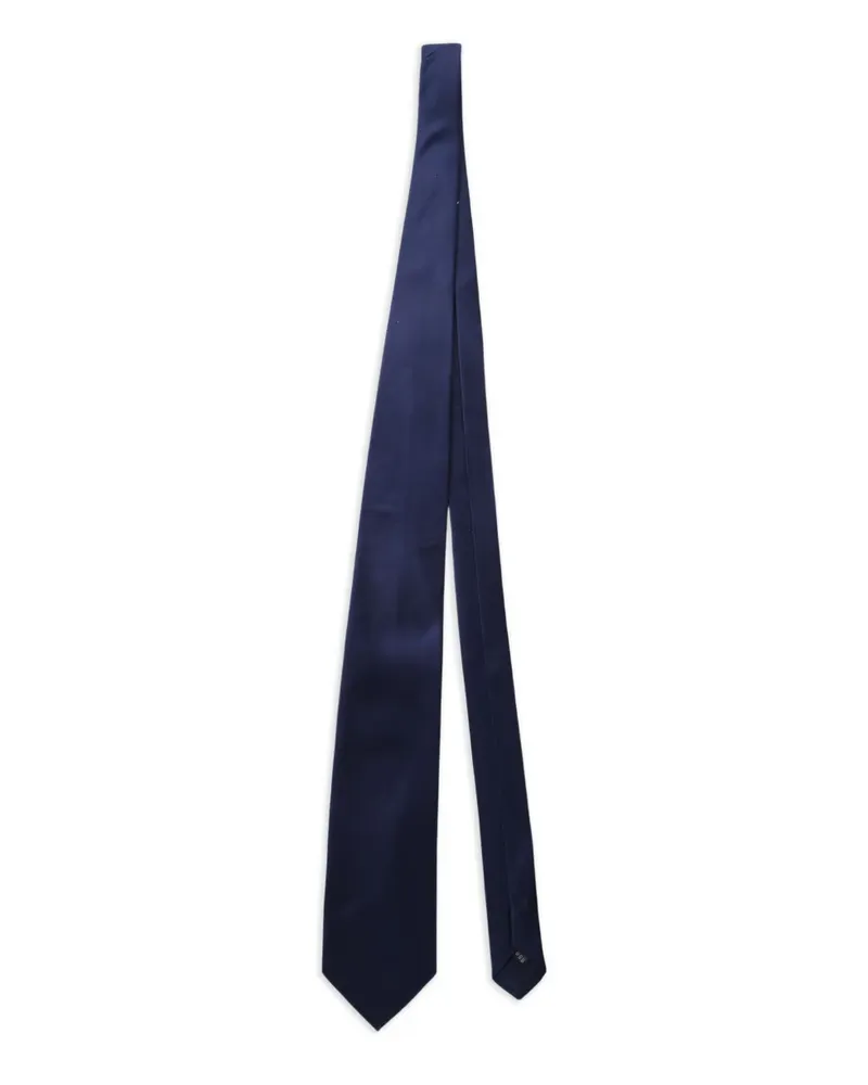 Tombolini Krawatte aus Seide - Blau Blau