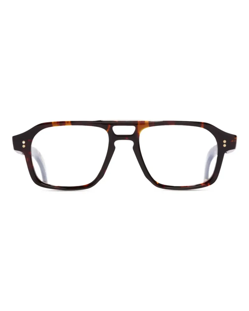 Cutler and Gross Klassische Pilotenbrille - Braun Braun