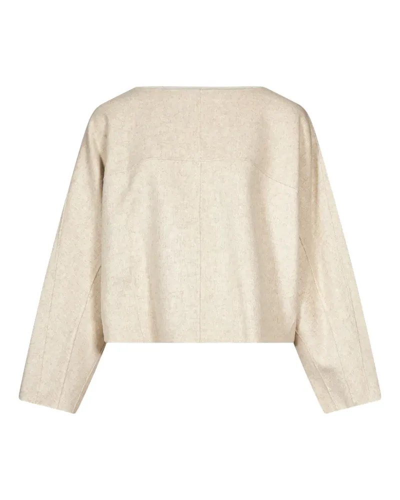 Soeur Hora Cropped-Pullover - Weiß Weiß
