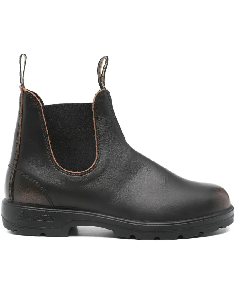 BLUNDSTONE Stiefel mit Einsatz - Schwarz Schwarz