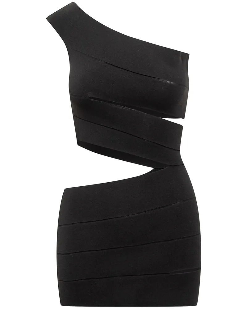 Dsquared2 Minikleid im Bandage-Design - Schwarz Schwarz