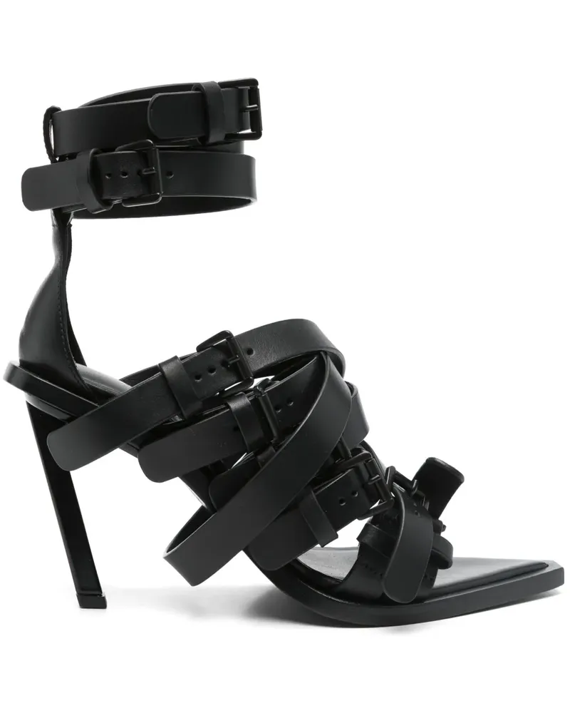 Ann Demeulemeester Sandalen mit Absatz - Schwarz Schwarz